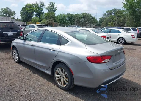 2016 Chrysler 200 Limited z USA, uszkodzony, nr VIN 1C3CCCAB3GN127350